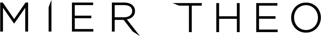 Mier Theo logo black with clear background